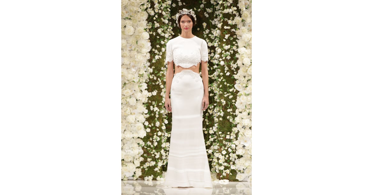 Reem Acra Fall 2015 | Bridal Fashion Week Wedding Dress Trends Fall ...