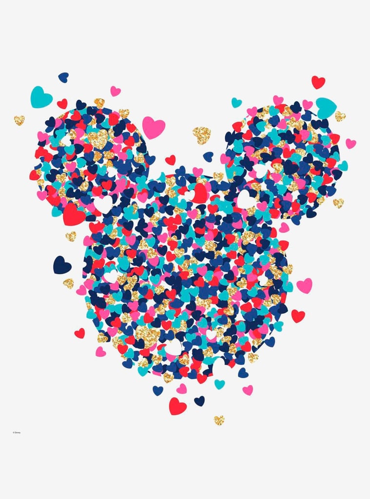 Disney Mickey Mouse Heart Confetti Peel & Stick Giant Wall Decal