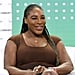 Serena Williams's Argyle Miniskirt and Matching Brown Heels