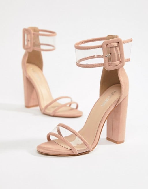 Public Desire Mission Dusty Pink Clear 