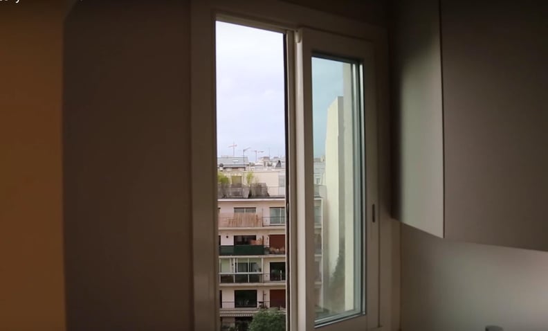 This is the view before the project. Not bad! But seeing the Eiffel Tower would be even better.