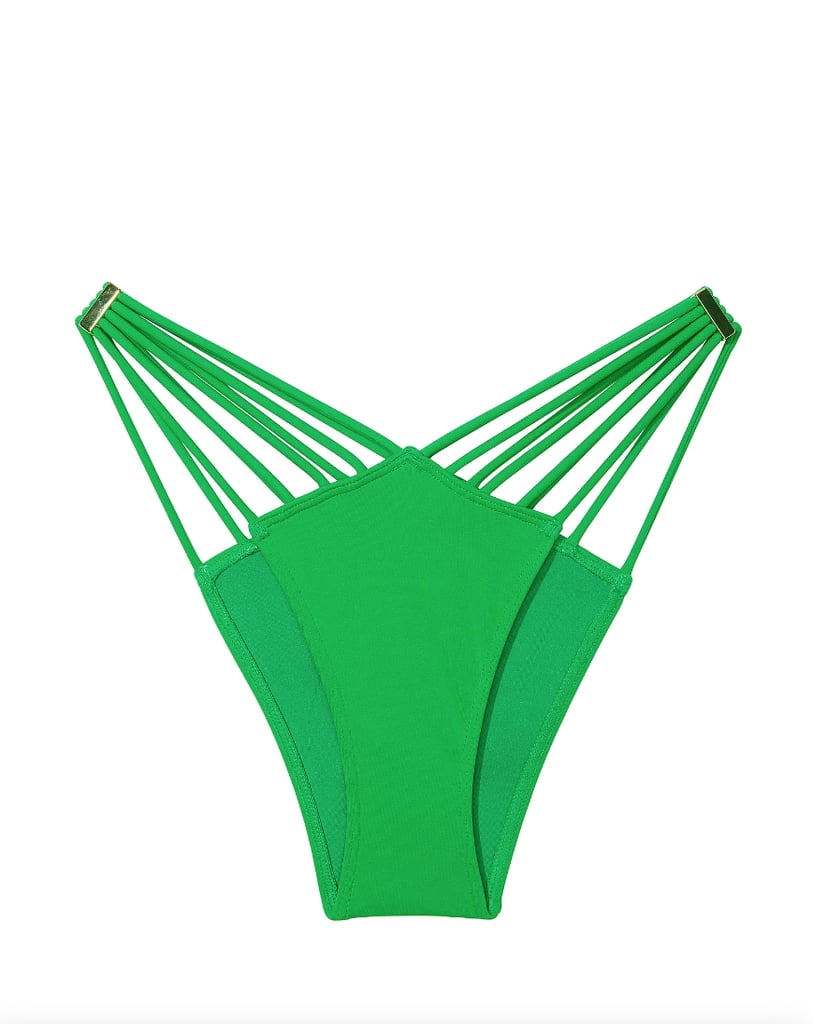 Victoria's Secret VS Archives Swim Strappy Hardware Brazilian Bikini Bottom