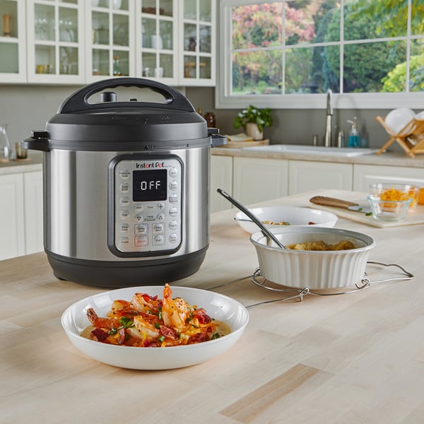 Multiuse Kitchen Appliance: Sur La Table Instant Pot Duo Plus Multi-Use Pressure Cooker, 6 qt.