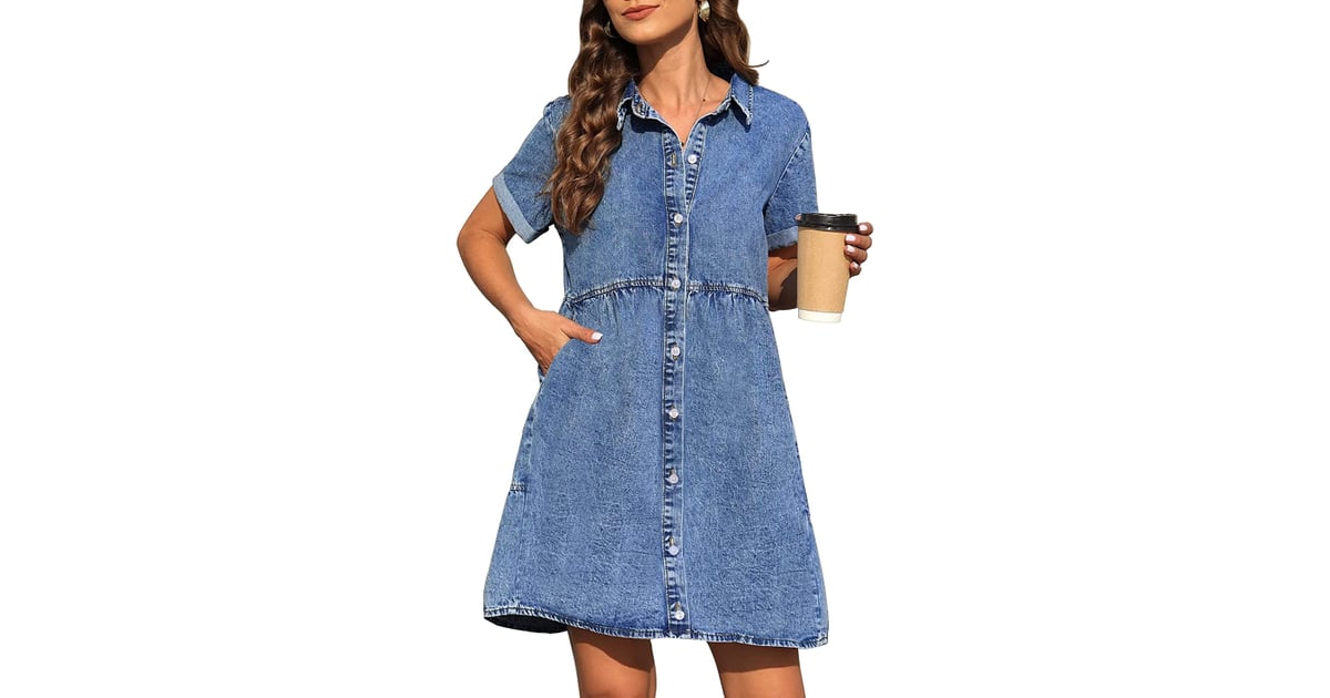 Denim Dress | Best Amazon Clothes For Women Under $50 | 2023 Guide ...