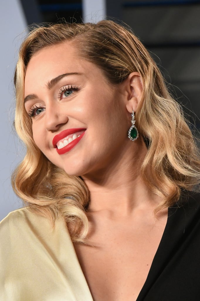 Miley Cyrus Vanity Fair Oscars Party Dress