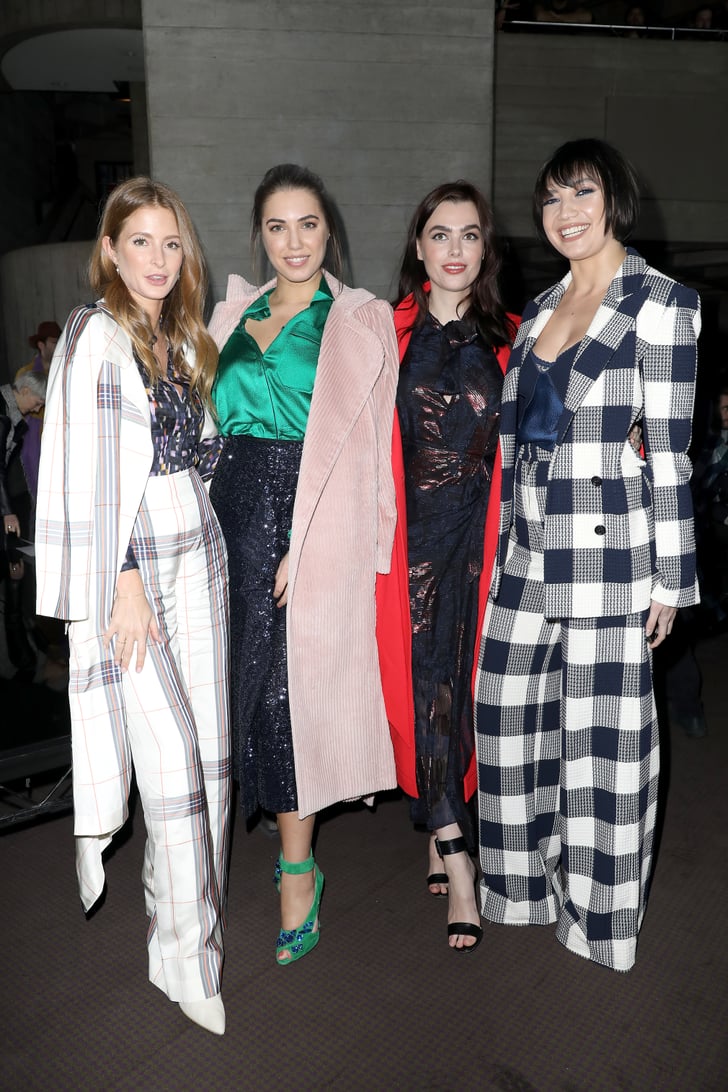 Millie Mackintosh, Amber Le Bon, Charli Howard, and Daisy Lowe at