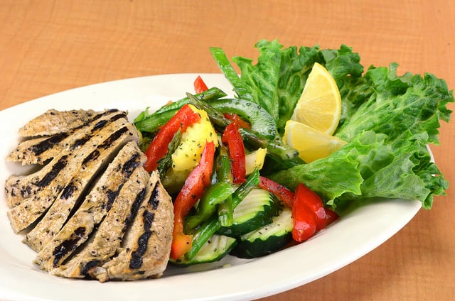 Grilled Chicken and Vegetable Salad