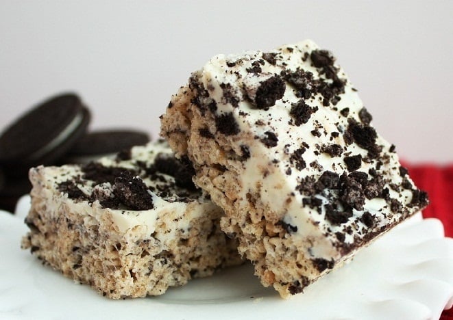 Oreo Rice Krispies Treats