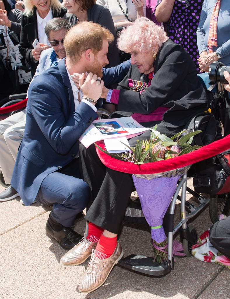 Prince Harry Introduces Meghan Markle to Daphne Dunne 2018