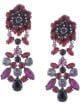 Marchesa Notte Poppy Leaf Drop Earrings