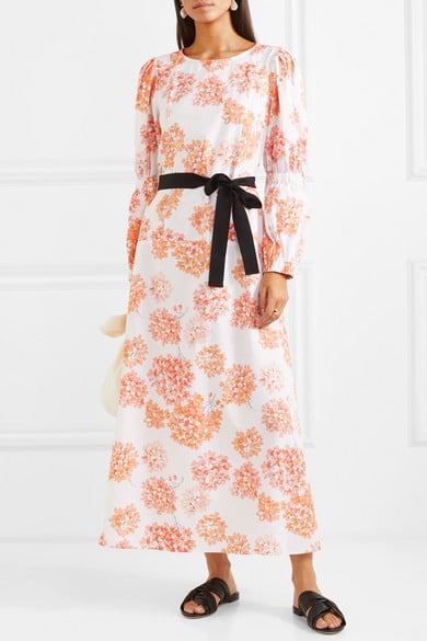Arias Belted Floral-Print Dress