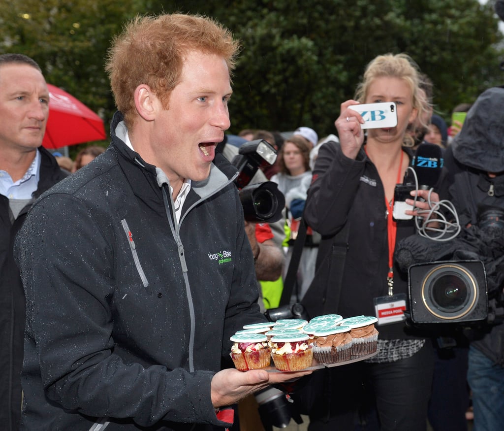 Prince Harry Embraces Former Teacher in New Zealand