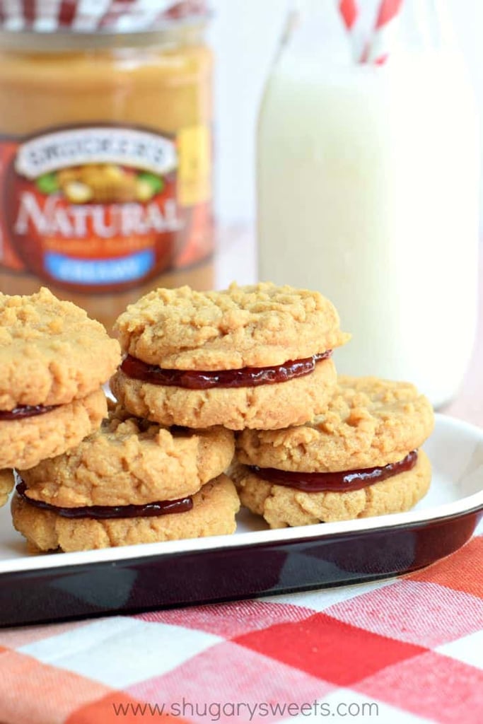 Peanut Butter and Jelly Sandwich Cookies