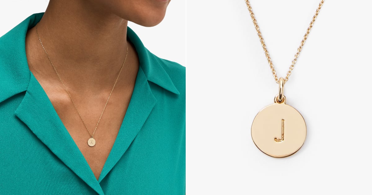 Kate spade j sale initial necklace