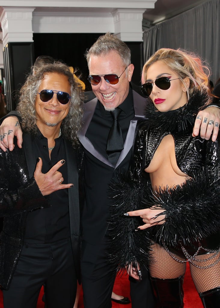 Lady Gaga at the 2017 Grammys
