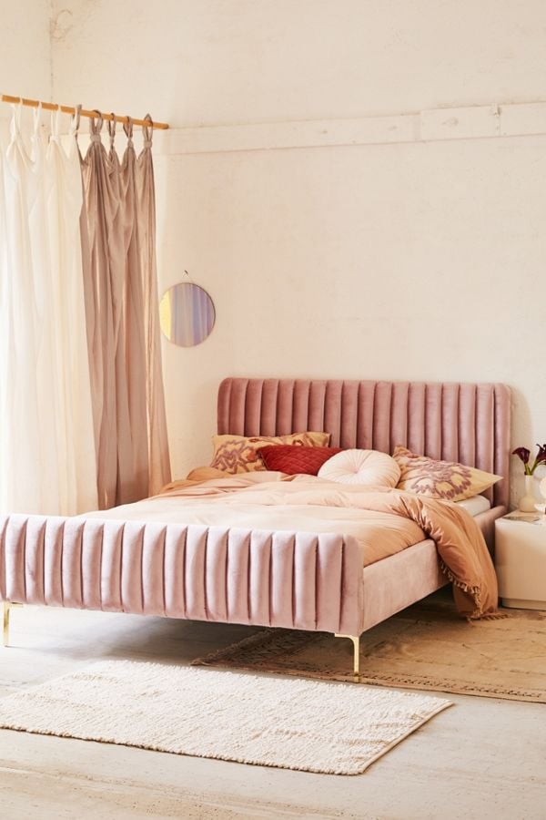 Marcella Velvet Bed