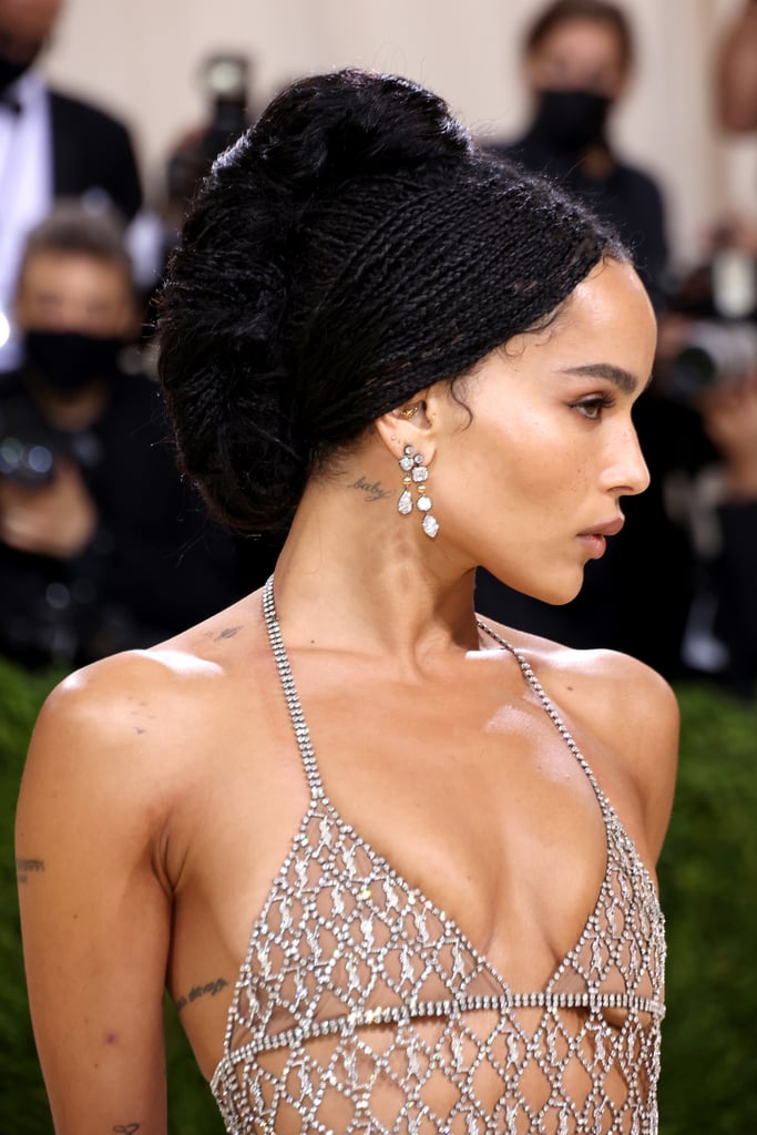 Zoë Kravitz Saint Laurent Dress Met Gala 2021