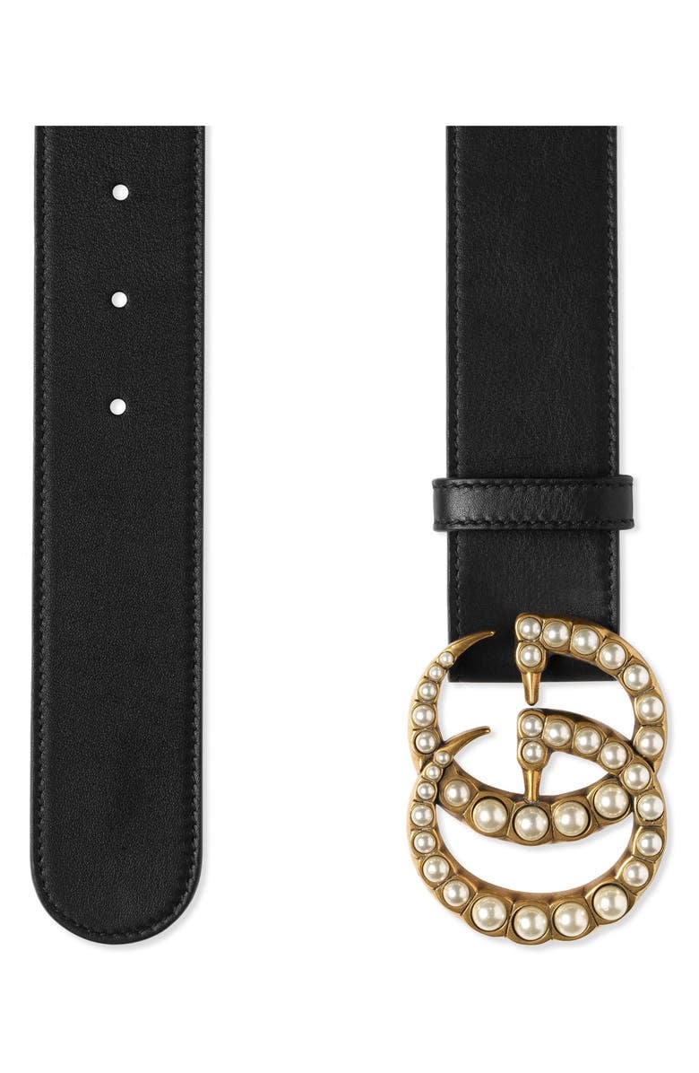 Gucci belt pearl shop