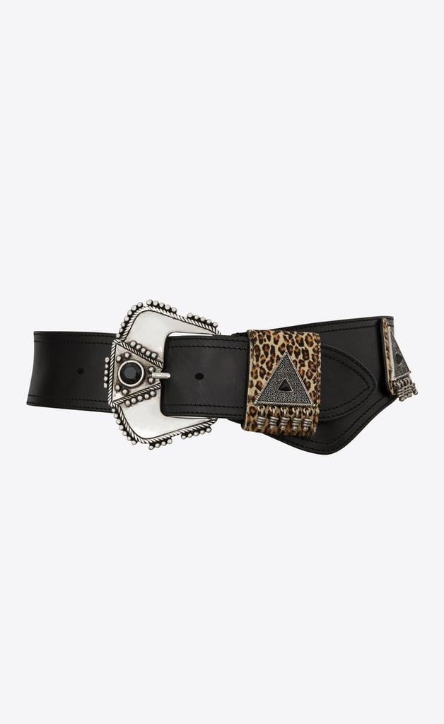 And Here's Her Saint Laurent Belt