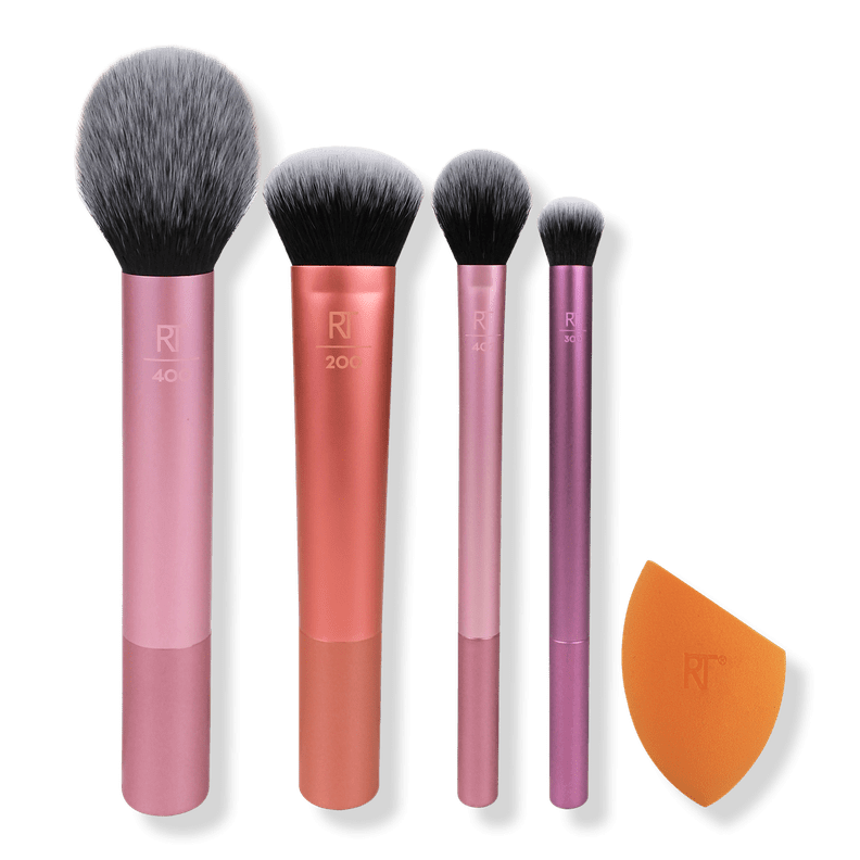 A Complete Brush Set: Real Techniques Everyday Essentials Makeup Brush & Sponge Set