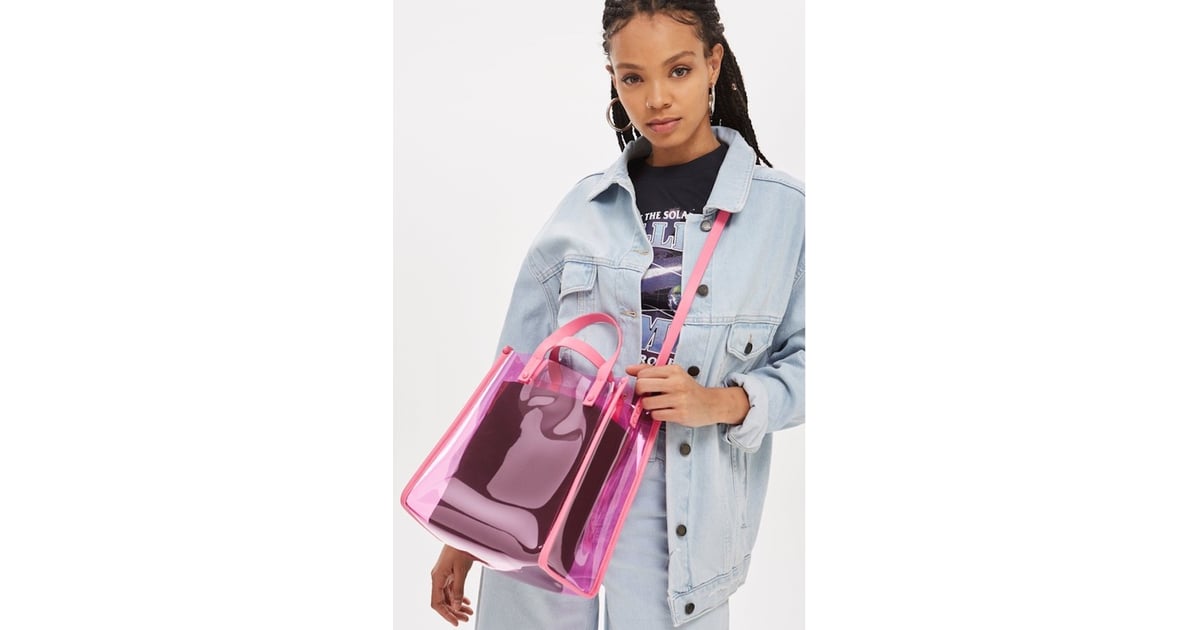 Topshop perspex bag clearance