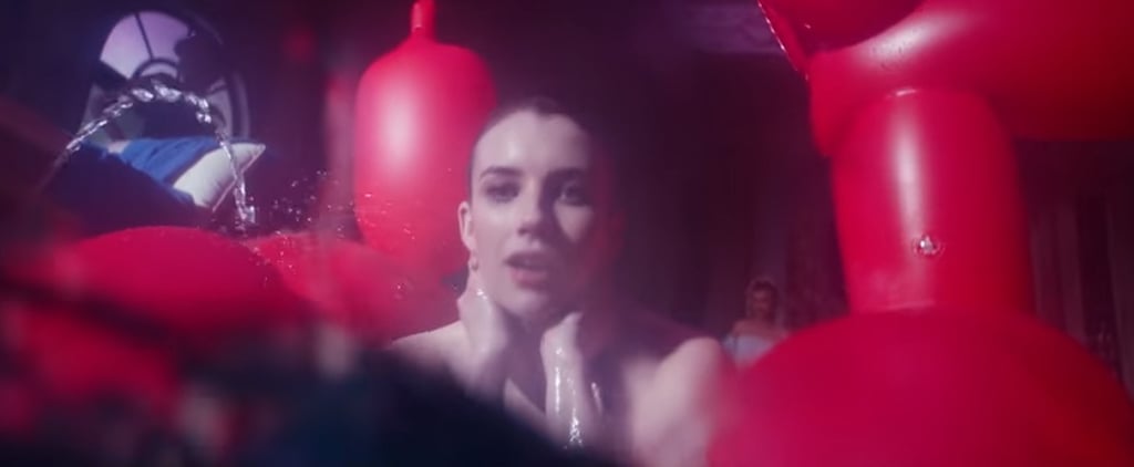 Emma Roberts's Pool Float From Drake's "Nice For What" Video
