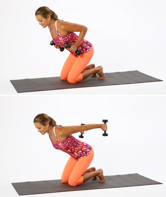 Arm workouts hot sale with small weights