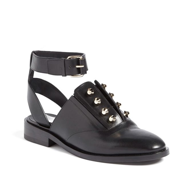Balenciaga Ankle Strap Oxford Shoes ($795)
