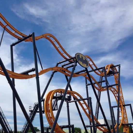 Batman Roller Coaster Six Flags Fiesta Texas