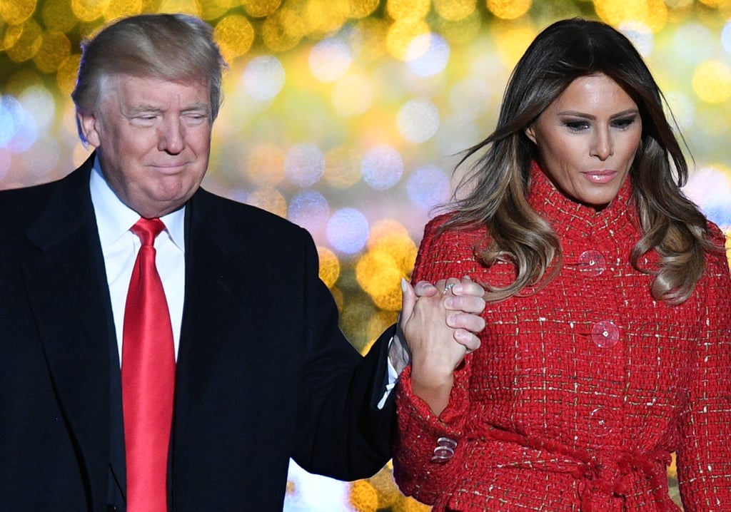 melania black chanel jacket