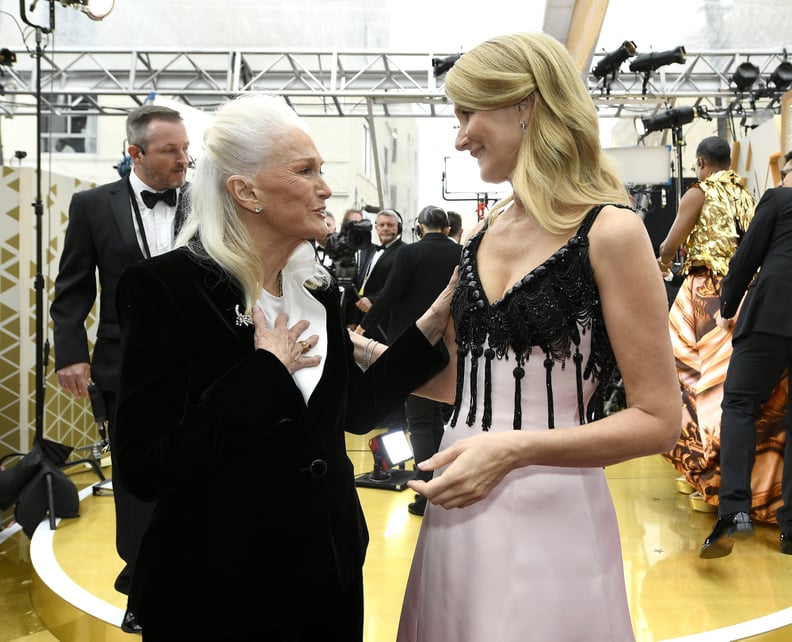 Diane Ladd and Laura Dern at the 2020 Oscars