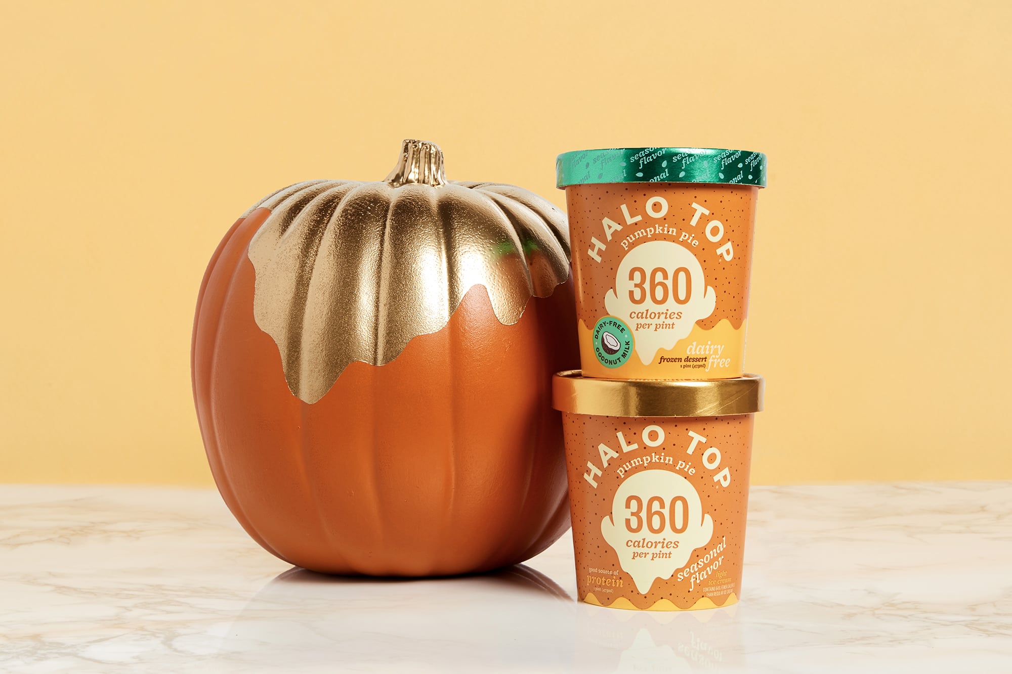Halo Top Vegan Pumpkin Pie | POPSUGAR Fitness