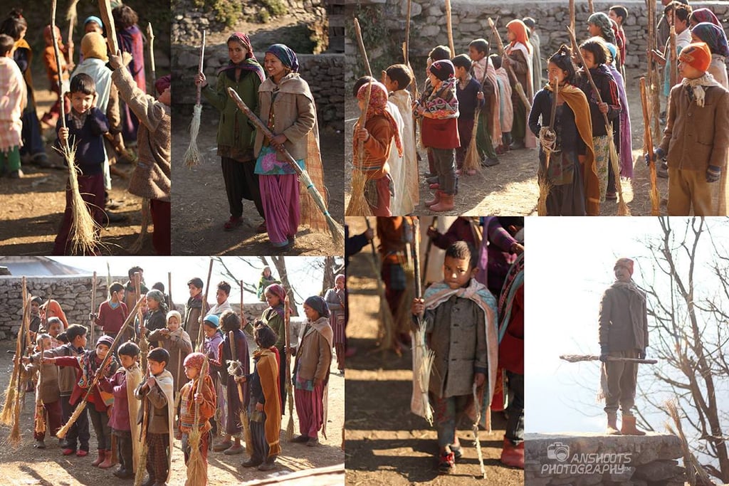 Here's Agarwal's collage of the entire experience.
