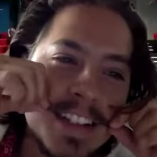 Cole Sprouse Discusses Mustache Competition with Twin Dylan
