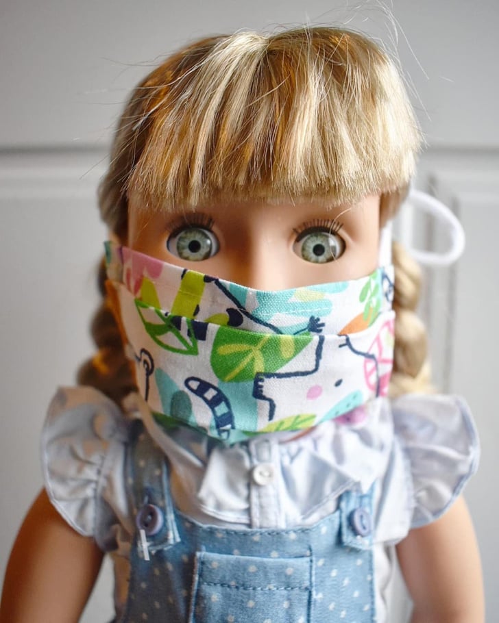 Doll Size Face Mask Face Masks For Kids' Dolls on Etsy POPSUGAR UK