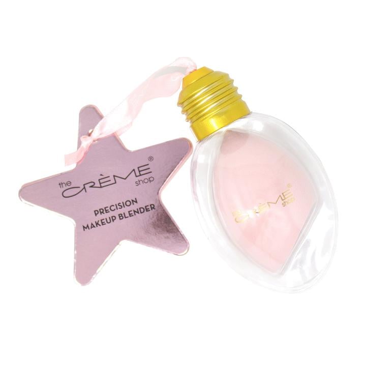 The Crème Shop Blending Sponge Ornament in Edgy Pink