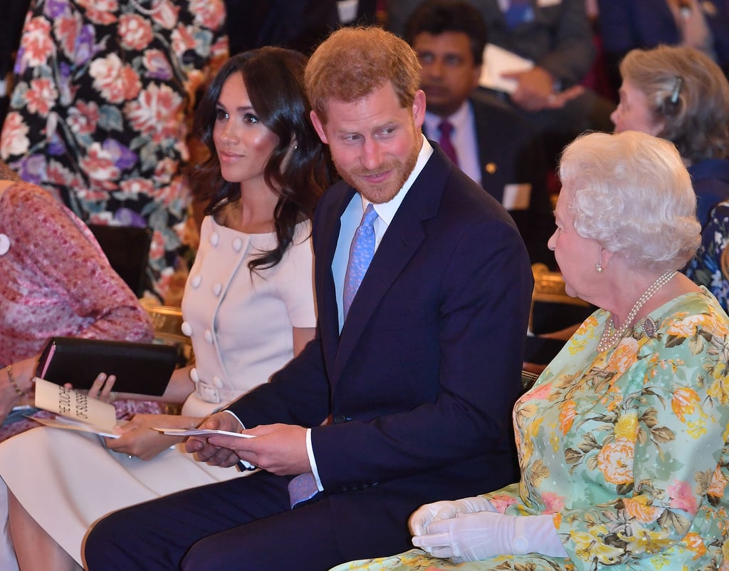 Meghan Markle Black Heels at Queen's Leader Awards 2018