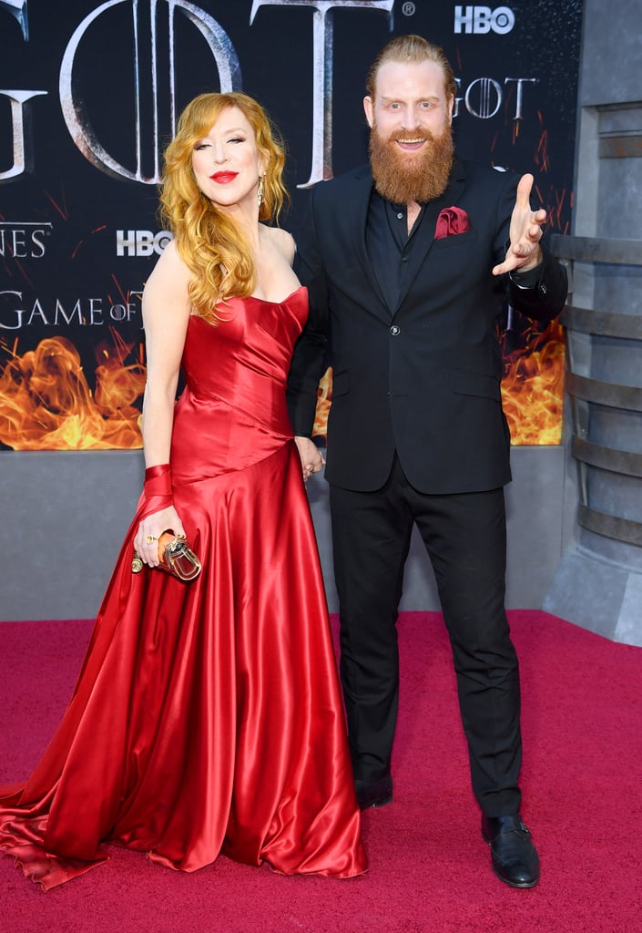 Gry Molvær Hivju and Kristofer Hivju