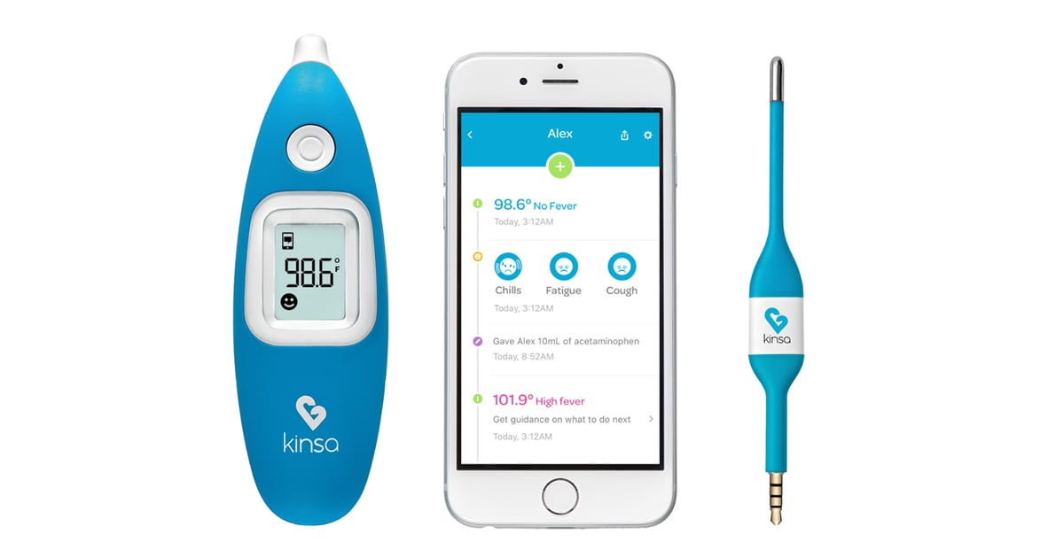 Kinsa Smart Thermometer BacktoSchool Gadgets For a Cause POPSUGAR