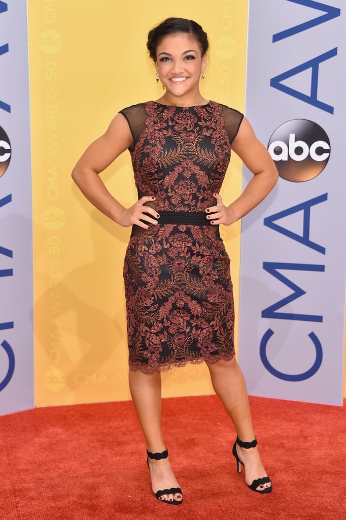 Laurie Hernandez at the CMA Awards 2016 Pictures