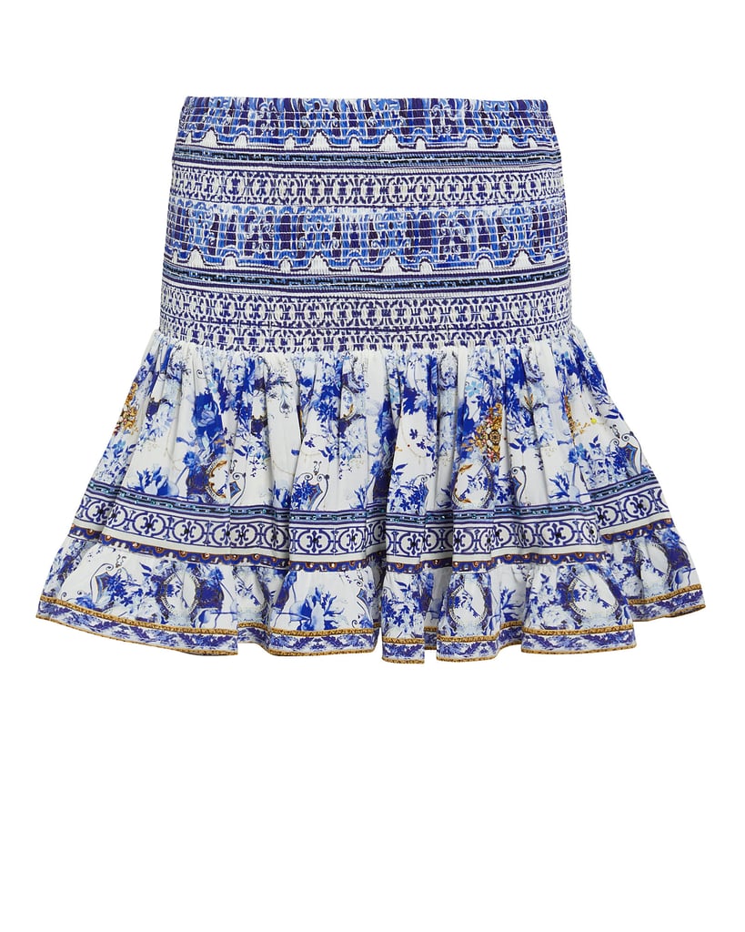 Camilla Saint Germaine Printed Mini Skirt
