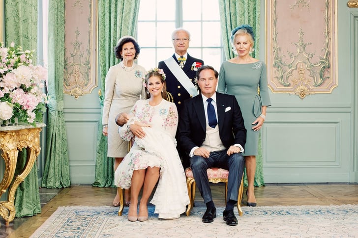 Princess Adrienne's Official Christening Pictures | POPSUGAR Celebrity ...