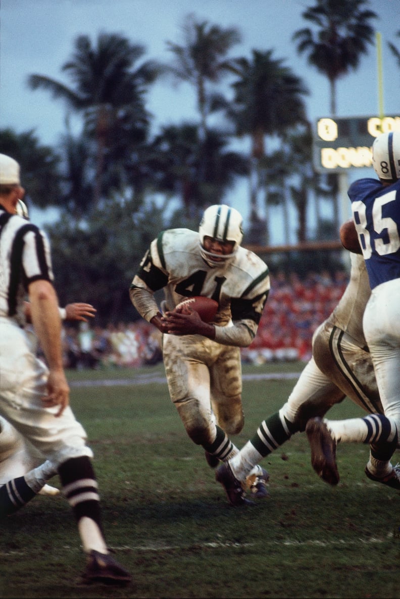 Palm trees filled the sunny Miami sky during 1969's Super Bowl.