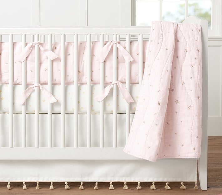 Organic Scattered Stars Baby Bedding