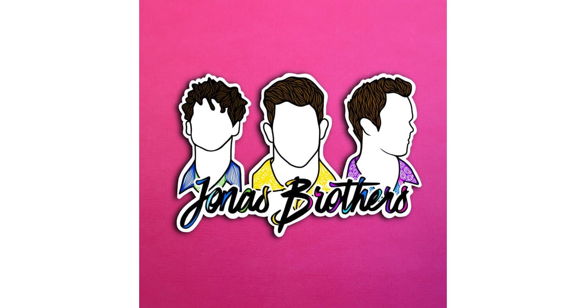 Jonas Brothers Sticker Best Gifts For Jonas Brothers Fans POPSUGAR