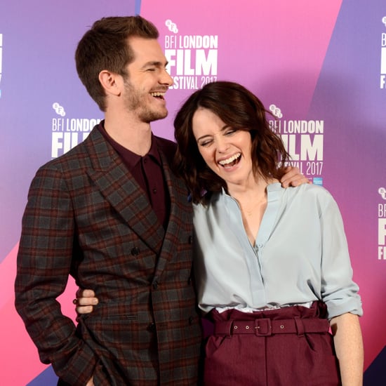 Andrew Garfield and Claire Foy at Breathe Photocall 2017