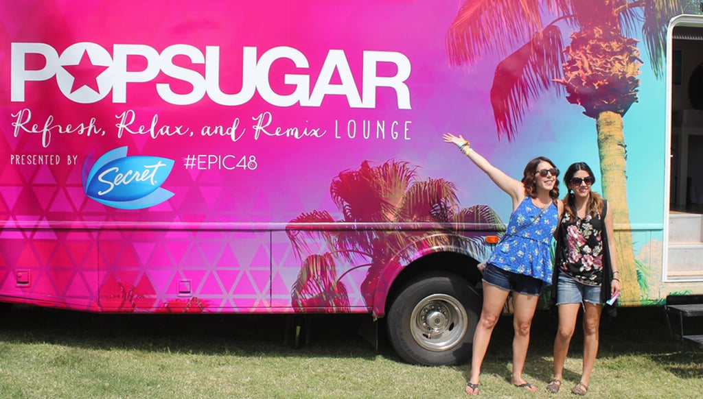 The epic weekend continued with the POPSUGAR Lounge at Vestal Village!

Source: Ali Terwilliger