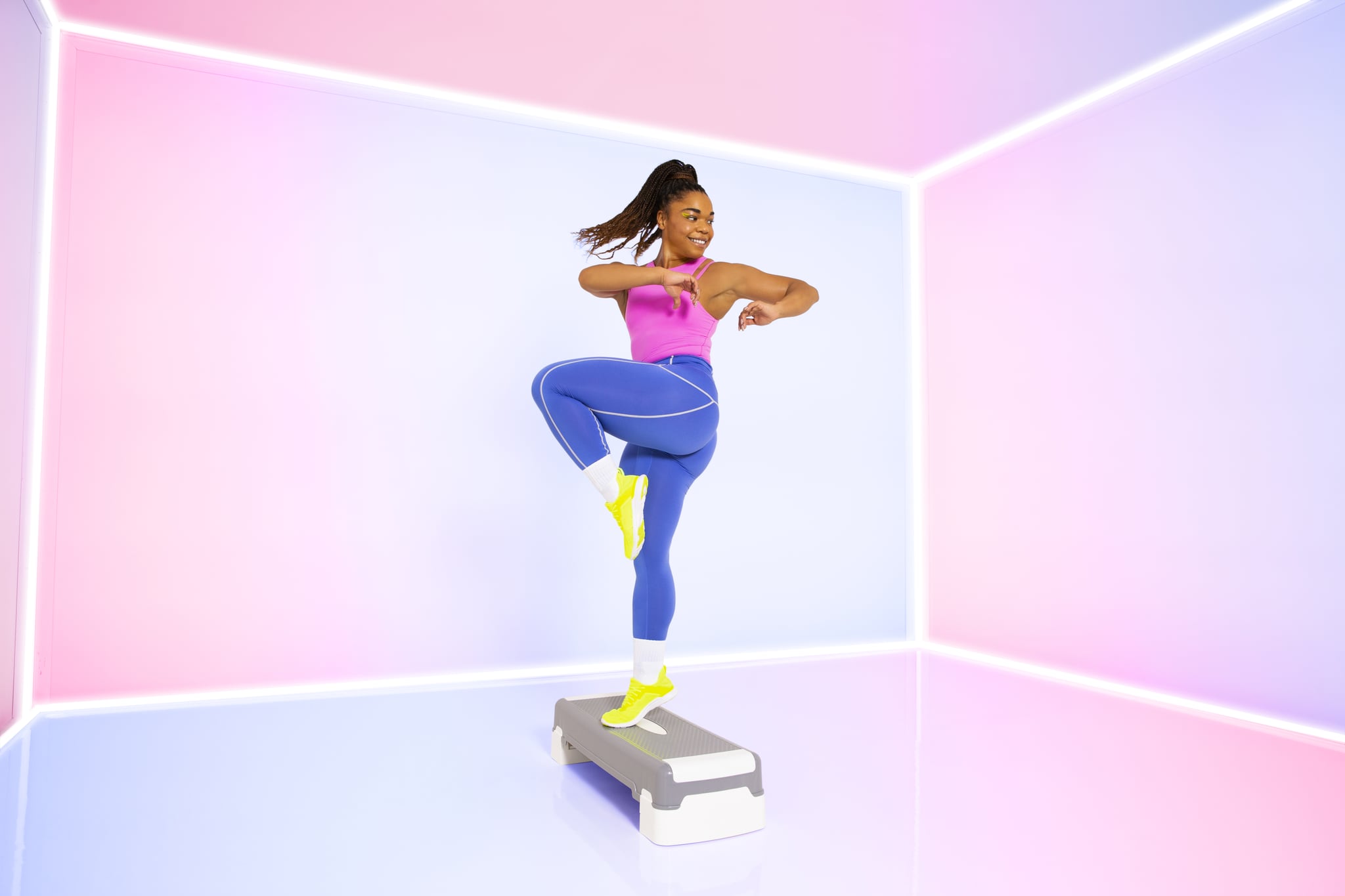 Obé Fitness Step Aerobics Classes