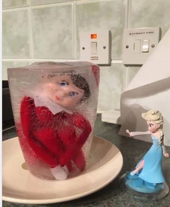 Elf on the Shelf Meets Frozen s Elsa POPSUGAR Family