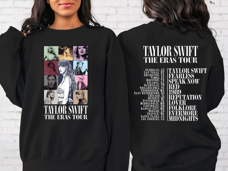 An Eras Tour Sweatshirt For the Taylor Swift Fan